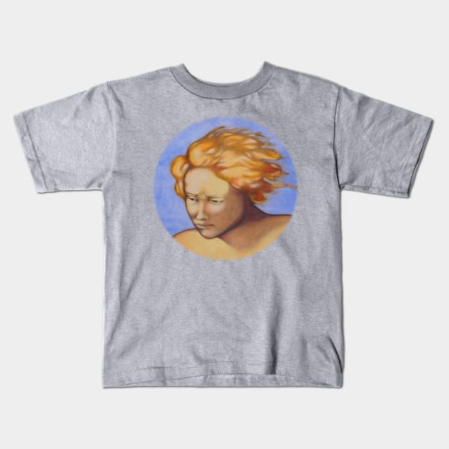 Sistine mood Kids T-Shirt by federicocortese